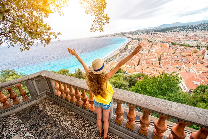 Nice a warm destination in november in Europe