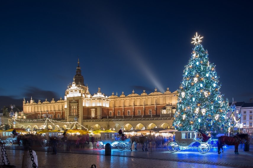 Kraków Poland christmas market

