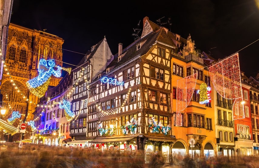 Strasbourg France christmas market