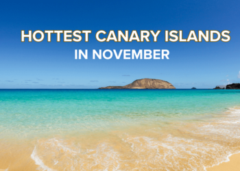 Hot canary islands in november