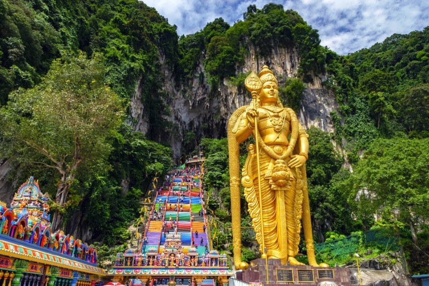 Batu cave in Malaysia