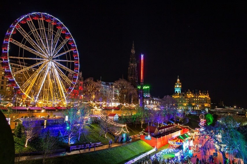 Edinburgh's Christmas Market, Scotland