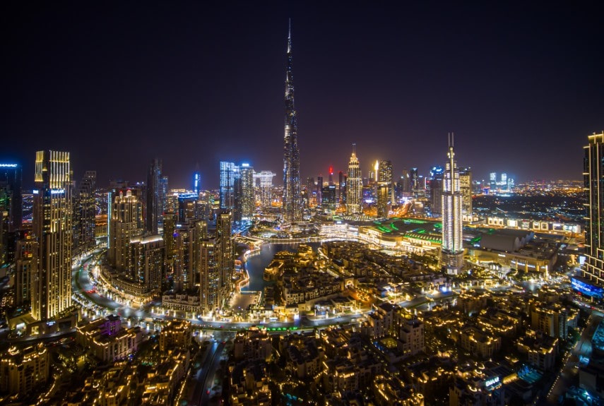 Burj Khalifa, Dubai in March